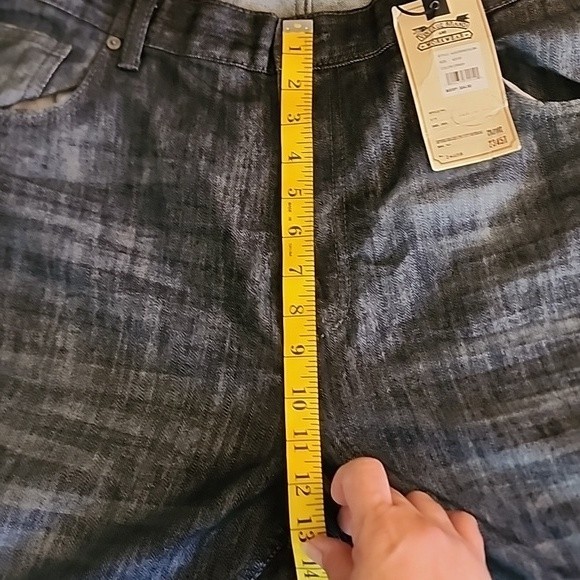 Colours Alexander Julian straight fit jeans in crash color size 42×30 NWT - Picture 11 of 12